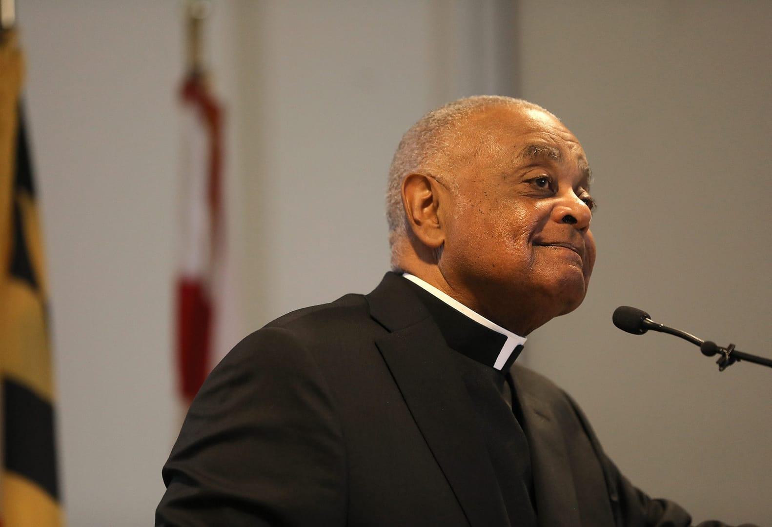 D.C. archbishop blasts Trump’s visit to John Paul II Shrine