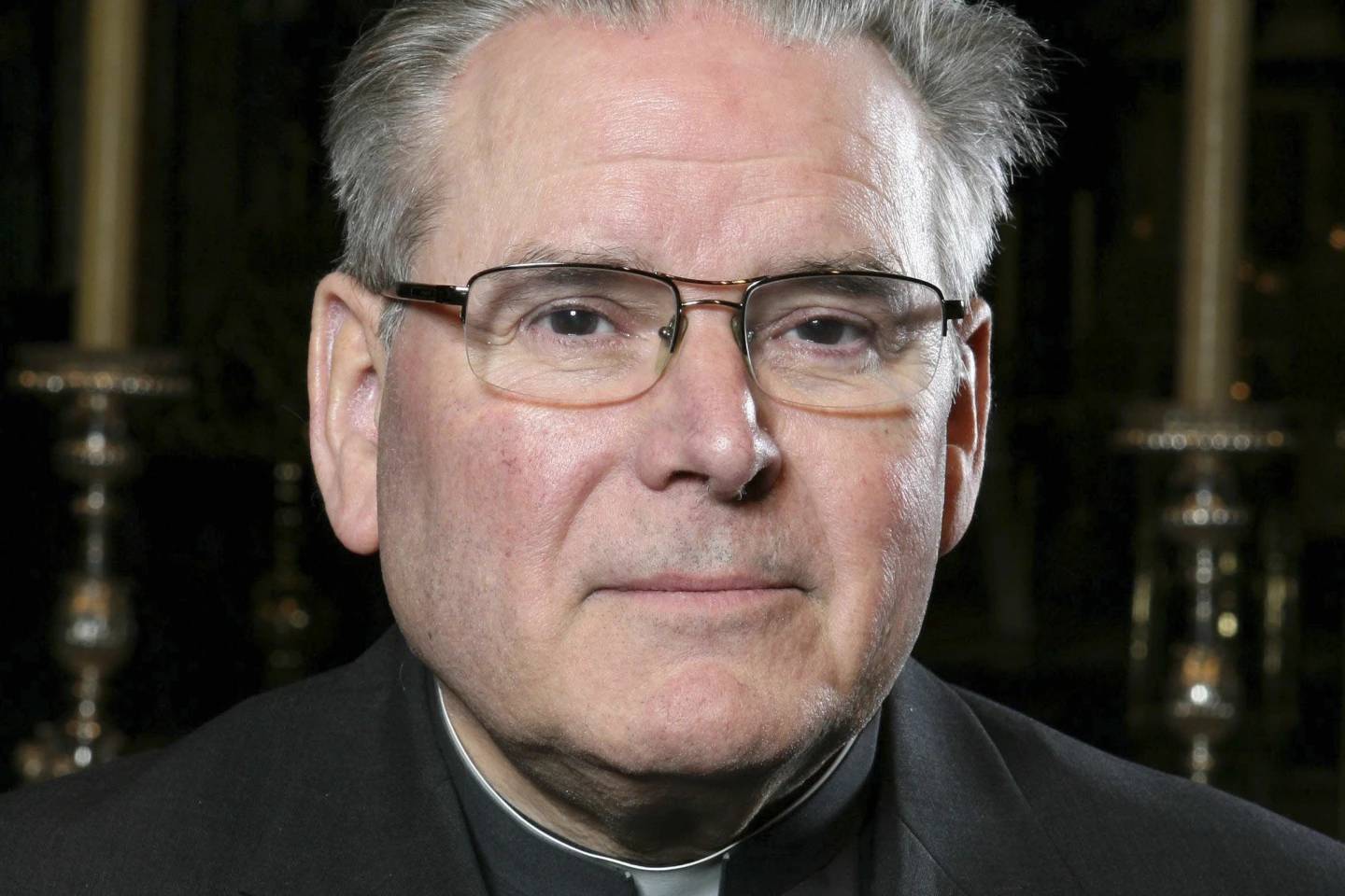 This Feb. 15, 2007 file photo shows then Bishop of Bruges Roger Vangheluwe, in Bruges, Belgium. Pope Francis has defrocked a notorious Belgian bishop who admitted 14 years ago that he sexually abused his nephew but faced no Vatican punishment. (Credit: Peter Maenhoudt/AP.)